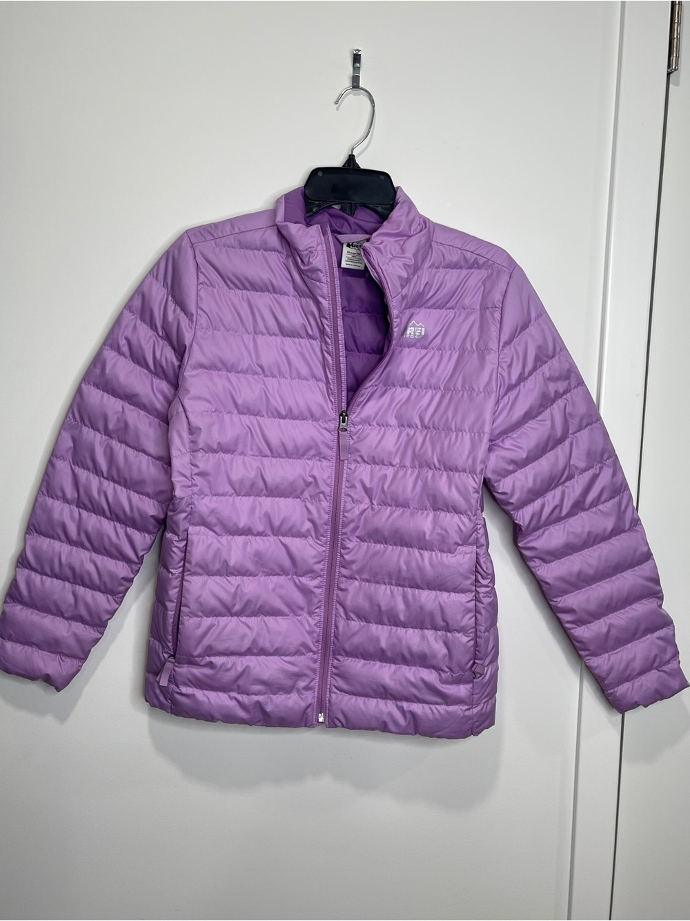 REI Kids' Lavender Lightweight Puffer Jacket XL